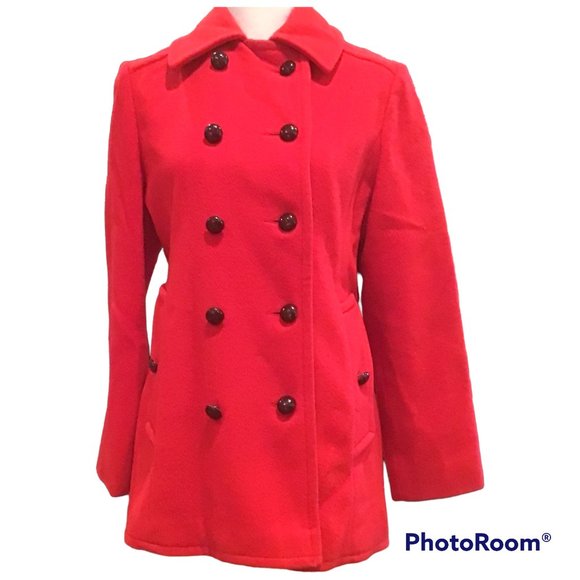 Mackintosh Jackets & Blazers - Vintage Authentic Mackintosh Wool Peacoat